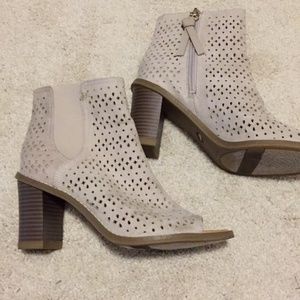 Dr. Scholl's Peep-toe Booties 6.5